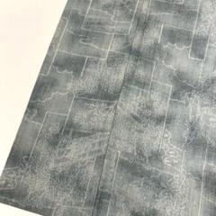 単衣 小千谷紬 色味の良い 素敵な絣柄 真綿 着物 正絹 T-6704 単衣 小千谷紬 色味の良い 素敵な絣柄 真綿 着物 正絹 T-6704