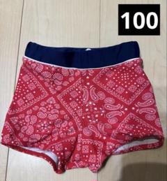 SHIPS シップス　キッズ　水着　男の子　ペイズリー柄　バンダナ柄　100