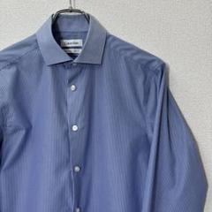【カルバンクライン】シャツ 39サイズ相当 ストライプ Calvin Klein