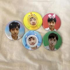 2PM テギョン ファンミsweeTY オンラインくじ 生写真 缶バッジセット② 2PM テギョン ファンミsweeTY オンラインくじ 生写真と缶バッヂ