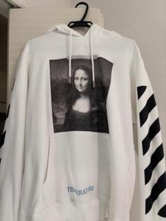 新品未使用☆OFF-WHITE・モナリザグラフィック パーカー（L）19SS