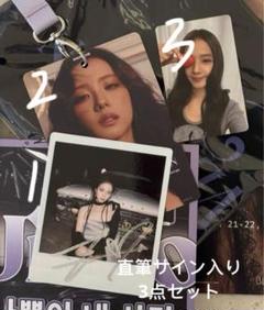 BLACKPINK ジス AMORTAGE マカオfm入場者限定ポラロイドセット