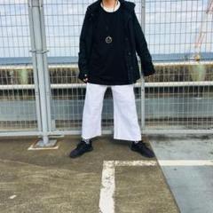 ワイドパンツ タイパンツ ガウチョパンツ 新品フリーサイズ送料込み ホワイト