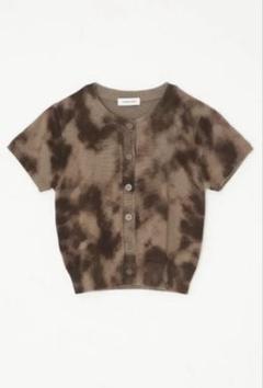 LAGUAGEM TIE DYE LIKE クロップドニット
