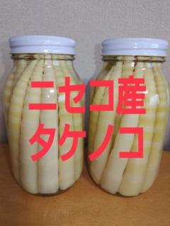 北海道　根曲がり竹　真空　瓶詰め 残り少し 根曲がり竹真空瓶詰め2瓶セット｜Yahoo!フリマ（旧