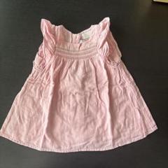 ZARA　ザラ　ピンク フリル ワンピース 9-12ヶ月