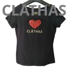 再販【処分sale】 CLATHAS 半袖ブラウス ドット柄