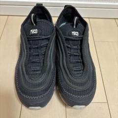 airmax97 28cm ブラック　未使用　エアマックス　黒 2025年最新】Yahoo!オークション -nike air max 97 black(ナイキ