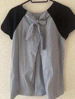 GALLERY VISCONTI 半袖ストライプTシャツ