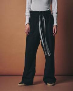 m.u japoness RIB adjustabie pants リブパンツ m.u japoness RIB adjustabie pants リブパンツ