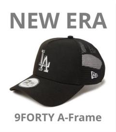 NEW ERA ニューエラ 9FORTY キャップ　メッシュ　ドジャース　黒のサムネイル