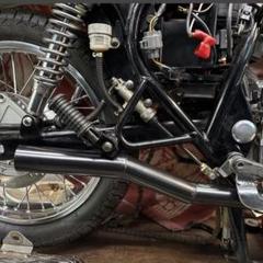 250tr キャブ車　純正マフラー Yahoo!オークション -「250tr マフラー 純正」(カワサキ用