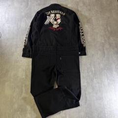 m6795【コラボ】【Betty Boop Braveman】ツナギ XXL 黒 m6795【コラボ】【Betty Boop Braveman】ツナギ XXL 黒 - メルカリ