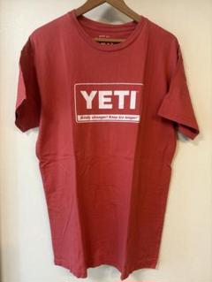 YETI イエティ Tシャツ レッド Lサイズ