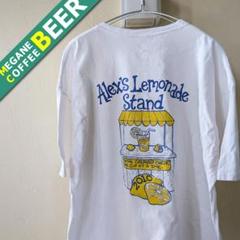 Hanes ヘインズ 古着Tシャツ 2XLサイズ ホワイト 企業物 レモネードのサムネイル