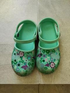 【新品未使用未開封】Crocs 花柄サンダル 新品】クロックス サンダル クロックバンド グラフィック 24cm