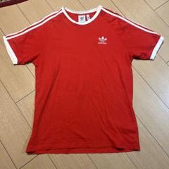 90s adidas アディダス リンガーネック グーフィー TシャツL白赤 90s adidas アディダス リンガーネック グーフィー TシャツL白赤