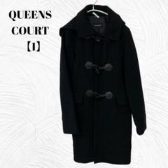 未使用❤️QUEENS COURT ブラック チェスターコート サイズ2❤️ 2025年最新】QUEENS COURT カラー：ブラック系 チェスターコート