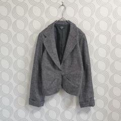 C.P.A♡ツイード テーラードジャケット フロントギャザー 9AR