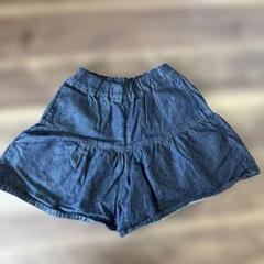 GU デニムキュロット/150