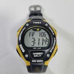 TIMEX ironman triathlon デジタル腕時計 黄色