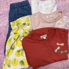子供服　5点セット 女の子　トップス3 ボトムス2のサムネイル