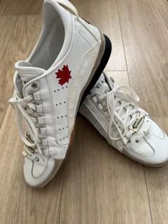 DSQUARED2 ホワイトスニーカー カナダデザイン