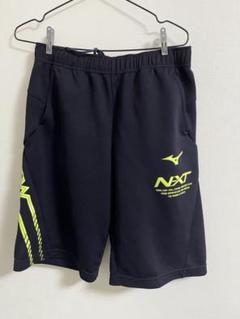 Mizuno 黒 蛍光黄 ショートパンツ