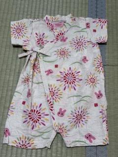 ミキハウスホットビスケッツ甚平70-80size