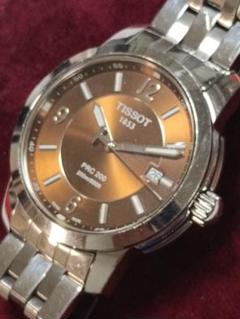 TISSOT PRC 200 ブラウン クォーツ