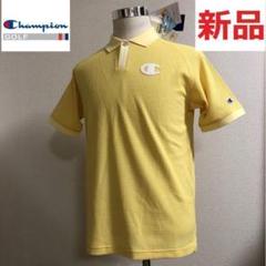 新品未使用 チャンピオン ゴルフ ポロシャツ イエロー Lサイズ