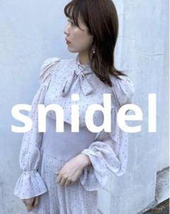 2025年最新】snidel ウエストリブワンピース ドットの人気