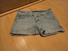 デニムショートパンツ ライトブルー