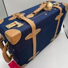 <未使用> ノーブランド デニム風 キャリーケース