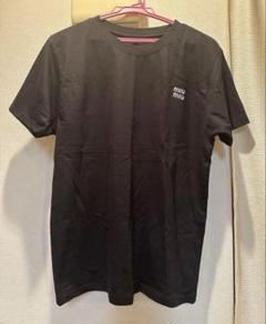 六月まで出品❗️【miu miu 美品】ハート柄 ブラック Tシャツ 六月まで出品❗️【miu miu 美品】ハート柄 ブラック Tシャツ