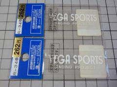 純正 VEGASPORTS ステッカー 2枚52×13mm 当時物 ベガスポーツ