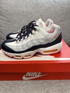 Nike Air Max 95 ホワイト/ネイビー 状態良好！！最終値下げです。 2025年最新】エアマックス95ネイビーホワイトの人気アイテム