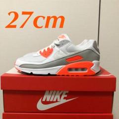 【新品未使用】NIKE AIR MAX 90 HYPER ORANGE 27cm