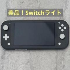 【美品】Nintendo Switch Lite グレー 本体