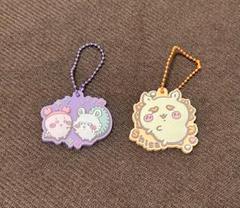 ちいかわ ぷっくりラバマスグミ3 モモンガ＆古本屋(カニちゃん) シーサー