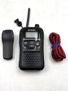 KINBOSHI KB-3000 トランシーバー ブラック ￼2台セット 特定小電力 トランシーバー 無線機 金星 KINBOSHI KB-3000 2台