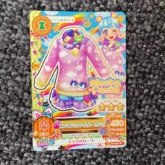 【最終値下げ】アイカツ ハート缶バッジ 堂島ニーナ アイカツ大衣装展 キャンバスボードハート型缶バッジ 堂島ニーナ