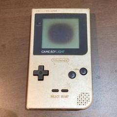 Nintendo ゲームボーイライト シルバー ジャンク