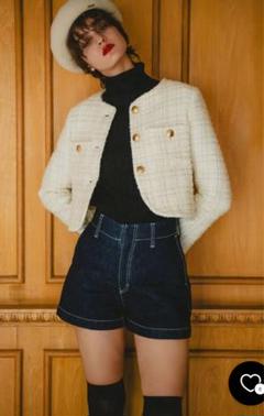 shëller ツイードショートパンツ シェリエ SHORT PANTS – shéller / シェリエ