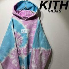 2025年新作 HOODIE SWIRL TREATS 希少】KITH タイダイ メルカリ - M マルチ トップス