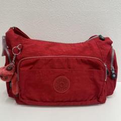 ●702 Kipling キプリング ショルダーバッグ レッド系