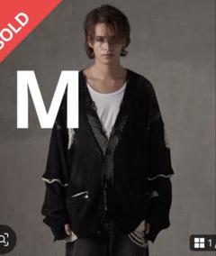 【れ】GRANCYディストラクションデザインビッグカーディガン Sサイズ GRANCY（グランシー）の「【GRANCY】DestructionDesign