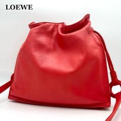 極美品✨ LOEWE フラメンコ 巾着ショルダーバッグ ナッパレザー