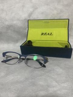 REAL リアル 温故知新 八 チタンフレーム 眼鏡
