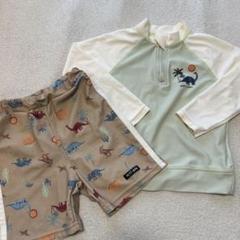 petit mine 水着　恐竜　2点セット